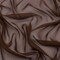 1 Yard Lightweight Sheer Silk Chiffon Chocolate Fabric for Scarves, Ruffles & Draped Extensions, 44 Inches Width